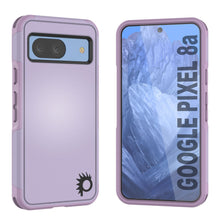 Load image into Gallery viewer, PunkCase Google Pixel 9 Pro XL Case, [Spartan 2.0 Series] Clear Rugged Heavy Duty Cover W/Built in Screen Protector [Lilac]
