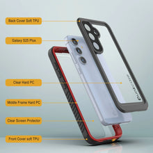 Load image into Gallery viewer, Galaxy S25+ Plus Water/ Shockproof [Extreme Series] With Screen Protector Case [Red]
