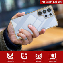 Load image into Gallery viewer, Galaxy S25 Ultra Case [Clear Acrylic Series] [Non-Slip] For Galaxy S25 Ultra [Orange]

