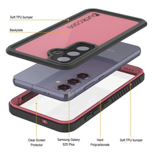 Load image into Gallery viewer, Galaxy S25+ Plus Waterproof Case PunkCase StudStar Pink Thin 6.7ft Underwater IP68 Shock/Snow Proof
