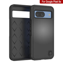 Load image into Gallery viewer, PunkCase Google Pixel 9 Case, [Spartan 2.0 Series] Clear Rugged Heavy Duty Cover W/Built in Screen Protector [Black]
