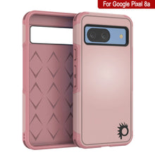 Load image into Gallery viewer, PunkCase Google Pixel 9 Case, [Spartan 2.0 Series] Clear Rugged Heavy Duty Cover W/Built in Screen Protector [Pink]
