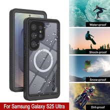 Load image into Gallery viewer, Galaxy S25 Ultra Waterproof Case, Punkcase [Extreme Mag Series] Armor Cover W/ Built In Screen Protector [Grey]
