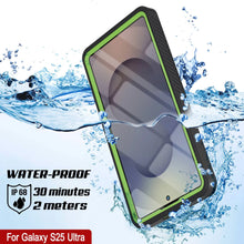 Load image into Gallery viewer, Galaxy S25 Ultra Waterproof Case, Punkcase [Extreme Mag Series] Armor Cover W/ Built In Screen Protector [Green]
