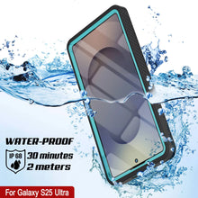 Load image into Gallery viewer, Galaxy S25 Ultra Waterproof Case, Punkcase [Extreme Mag Series] Armor Cover W/ Built In Screen Protector [Teal]
