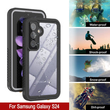 Load image into Gallery viewer, Galaxy S25 Water/ Shockproof [Extreme Series] With Screen Protector Case [White]
