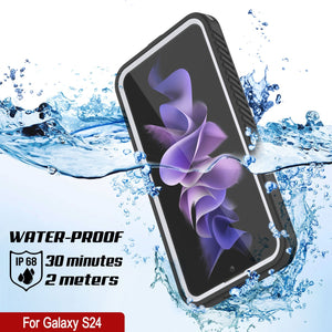 Galaxy S25 Water/ Shockproof [Extreme Series] With Screen Protector Case [White]