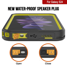 Load image into Gallery viewer, Galaxy S25 Water/ Shockproof [Extreme Series] With Screen Protector Case [Yellow]
