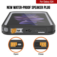 Load image into Gallery viewer, Galaxy S25 Water/ Shockproof [Extreme Series] With Screen Protector Case [White]
