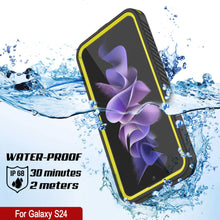 Load image into Gallery viewer, Galaxy S25 Water/ Shockproof [Extreme Series] With Screen Protector Case [Yellow]
