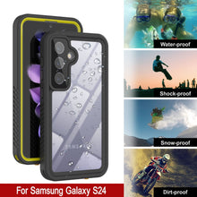 Load image into Gallery viewer, Galaxy S25 Water/ Shockproof [Extreme Series] With Screen Protector Case [Yellow]
