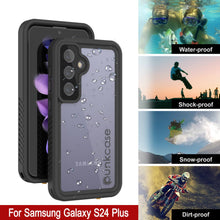 Load image into Gallery viewer, Galaxy S24+ Plus Waterproof Case PunkCase StudStar Clear Thin 6.7ft Underwater IP68 Shock/Snow Proof
