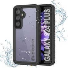 Load image into Gallery viewer, Galaxy S24+ Plus Waterproof Case PunkCase StudStar Clear Thin 6.7ft Underwater IP68 Shock/Snow Proof
