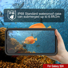 Load image into Gallery viewer, Galaxy S24 Waterproof Case PunkCase StudStar Clear Thin 6.2ft Underwater IP68 Shock/Snow Proof
