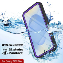 Load image into Gallery viewer, Galaxy S25 Plus Waterproof Case, Punkcase [Extreme Mag Series] Armor Cover W/ Built In Screen Protector [Purple]
