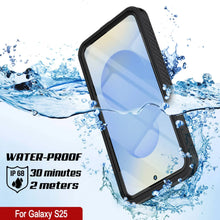 Load image into Gallery viewer, Galaxy S25 Waterproof Case, Punkcase [Extreme Mag Series] Armor Cover W/ Built In Screen Protector [Black]
