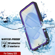 Load image into Gallery viewer, Galaxy S25 Waterproof Case, Punkcase [Extreme Mag Series] Armor Cover W/ Built In Screen Protector [Purple]
