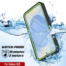 Load image into Gallery viewer, Galaxy S25 Waterproof Case, Punkcase [Extreme Mag Series] Armor Cover W/ Built In Screen Protector [Green]
