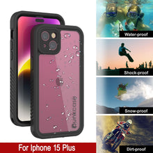 Load image into Gallery viewer, iPhone 16 Plus Waterproof IP68 Case, Punkcase [Clear] [StudStar Series] [Slim Fit] [Dirtproof]
