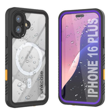 Load image into Gallery viewer, iPhone 16 Plus Waterproof Case, Punkcase [Extreme Mag Series] Armor Cover W/ Built In Screen Protector [Purple]
