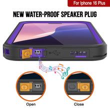 Load image into Gallery viewer, iPhone 16 Plus Waterproof Case, Punkcase [Extreme Mag Series] Armor Cover W/ Built In Screen Protector [Purple]
