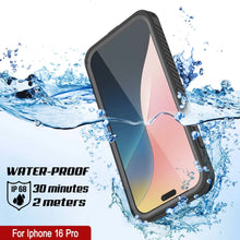 Load image into Gallery viewer, iPhone 16 Pro Waterproof Case, Punkcase [Extreme Mag Series] Armor Cover W/ Built In Screen Protector [Grey]
