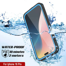 Load image into Gallery viewer, iPhone 16 Pro Waterproof Case, Punkcase [Extreme Mag Series] Armor Cover W/ Built In Screen Protector [Blue]
