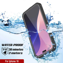 Load image into Gallery viewer, iPhone 16  Waterproof Case, Punkcase [Extreme Mag Series] Armor Cover W/ Built In Screen Protector [Grey]
