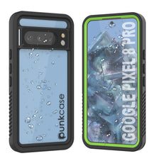 Load image into Gallery viewer, Google Pixel 9 Pro Waterproof Case, Punkcase [Extreme Series] Armor Cover W/ Built In Screen Protector [Light Green]
