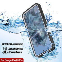 Load image into Gallery viewer, Google Pixel 9 Pro Waterproof Case, Punkcase [Extreme Series] Armor Cover W/ Built In Screen Protector [White]
