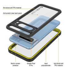 Load image into Gallery viewer, Google Pixel 9 Pro Waterproof Case, Punkcase [Extreme Series] Armor Cover W/ Built In Screen Protector [Yellow]
