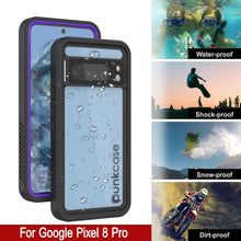 Load image into Gallery viewer, Google Pixel 9 Pro Waterproof Case, Punkcase [Extreme Series] Armor Cover W/ Built In Screen Protector [Purple]
