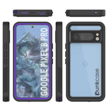 Load image into Gallery viewer, Google Pixel 9 Pro Waterproof Case, Punkcase [Extreme Series] Armor Cover W/ Built In Screen Protector [Purple]
