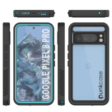 Load image into Gallery viewer, Google Pixel 9 Pro Waterproof Case, Punkcase [Extreme Series] Armor Cover W/ Built In Screen Protector [Teal]
