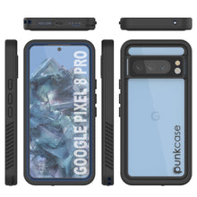 Load image into Gallery viewer, Google Pixel 9 Pro Waterproof Case, Punkcase [Extreme Series] Armor Cover W/ Built In Screen Protector [Navy Blue]
