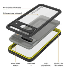 Load image into Gallery viewer, Google Pixel 9  Waterproof Case, Punkcase [Extreme Series] Armor Cover W/ Built In Screen Protector [Yellow]
