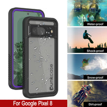 Load image into Gallery viewer, Google Pixel 9  Waterproof Case, Punkcase [Extreme Series] Armor Cover W/ Built In Screen Protector [Purple]
