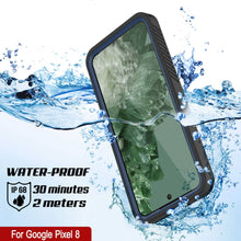 Load image into Gallery viewer, Google Pixel 9  Waterproof Case, Punkcase [Extreme Series] Armor Cover W/ Built In Screen Protector [Navy Blue]
