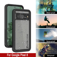 Load image into Gallery viewer, Google Pixel 9  Waterproof Case, Punkcase [Extreme Series] Armor Cover W/ Built In Screen Protector [Black]
