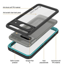 Load image into Gallery viewer, Google Pixel 9  Waterproof Case, Punkcase [Extreme Series] Armor Cover W/ Built In Screen Protector [Teal]
