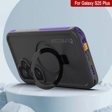 Load image into Gallery viewer, Galaxy S25 Plus Waterproof Case [Kickstud 2.0 Series] Protective IP68 Cover W/Screen Protector &amp; Kickstand [Purple]
