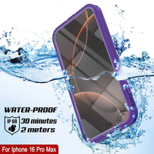 Load image into Gallery viewer, iPhone 16 Pro Max Waterproof Case [Alpine 2.0 Series] [Slim Fit] [IP68 Certified] [Shockproof] [Purple]
