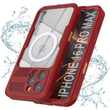 Load image into Gallery viewer, iPhone 16 Pro Max Waterproof Case [Alpine 2.0 Series] [Slim Fit] [IP68 Certified] [Shockproof] [Red]
