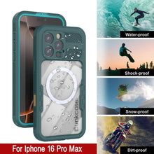 Load image into Gallery viewer, iPhone 16 Pro Max Waterproof Case [Alpine 2.0 Series] [Slim Fit] [IP68 Certified] [Shockproof] [Blue]
