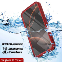 Load image into Gallery viewer, iPhone 16 Pro Max Waterproof Case [Alpine 2.0 Series] [Slim Fit] [IP68 Certified] [Shockproof] [Red]
