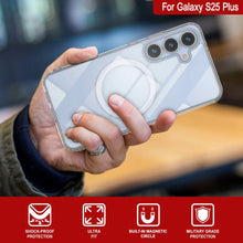 Load image into Gallery viewer, Galaxy S25 Plus Magnetic Wireless Charging Case [Clear Acrylic Series] [Non-Slip] For Galaxy S25 Plus [Clear]
