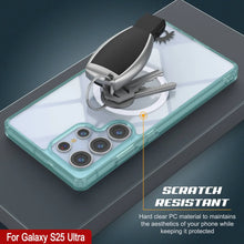 Load image into Gallery viewer, Galaxy S25 Ultra Magnetic Wireless Charging Case [Clear Acrylic Series] [Non-Slip] For Galaxy S25 Ultra [Teal]
