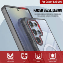 Load image into Gallery viewer, Galaxy S25 Ultra Magnetic Wireless Charging Case [Clear Acrylic Series] [Non-Slip] For Galaxy S25 Ultra [Black]
