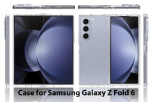 Load image into Gallery viewer, Galaxy Z Fold6 Case [Clear Acrylic Series] [Non-Slip] For Galaxy Z Fold6 [Blue]
