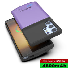 Load image into Gallery viewer, PunkJuice S24 Battery Case Purple - Portable Charging Power Juice Bank with 4500mAh
